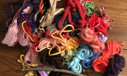 Using Yarn as My Crayons: A Simple Act of Self-Expression
