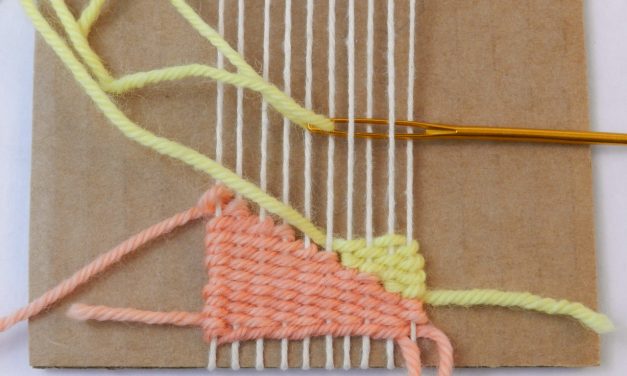 Tapestry Weaving Tutorial: Getting Started with a Tiny Tapestry
