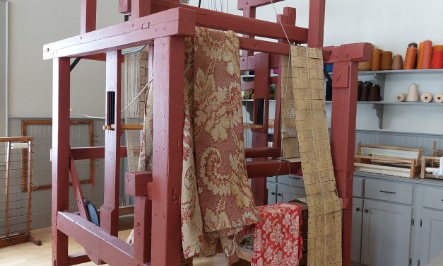 A Pair of 19th Century Jacquard Looms in Ontario