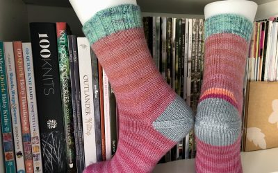 Sock Mending: Replacing Heels and Toes on Gussetless Socks